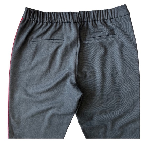 Zara Trousers w Elastic Waist, Side Stripes, & Pockets - Picture 8 of 14